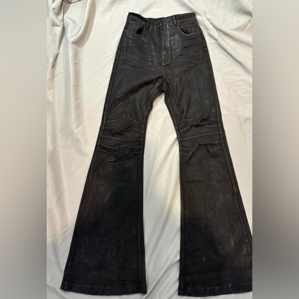 Rick Owen’s Style Flared Jeans.